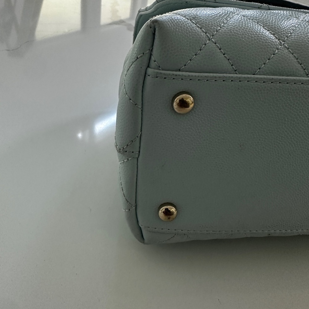 Coco Chanel top handle bag 100% authentic - Picture 12 of 16